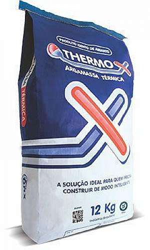 Argamassa thermo X preço Argamassa thermo X preço