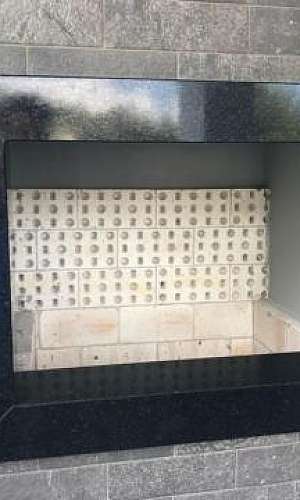 Revestimento de granito para churrasqueira Revestimento de granito para churrasqueira